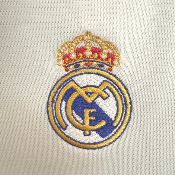 Adidas Real Madrid Soccer Jersey Kids Youth Medium White 2023-24 FIFA Champions - Picture 3 of 11